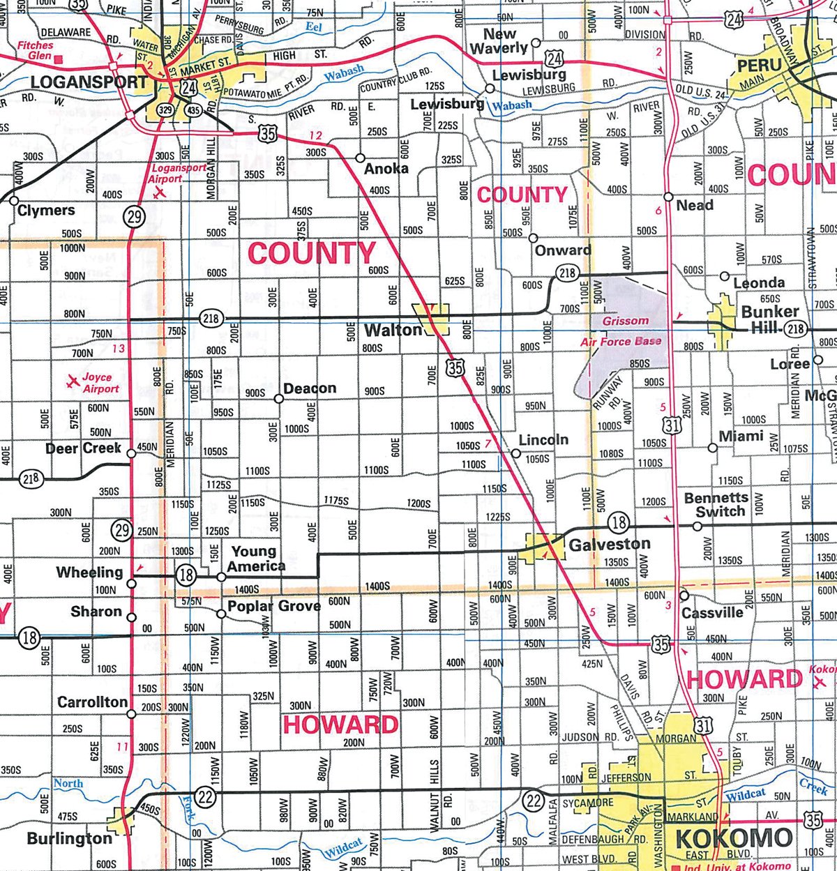 Area map - 100 Acres Land Auction